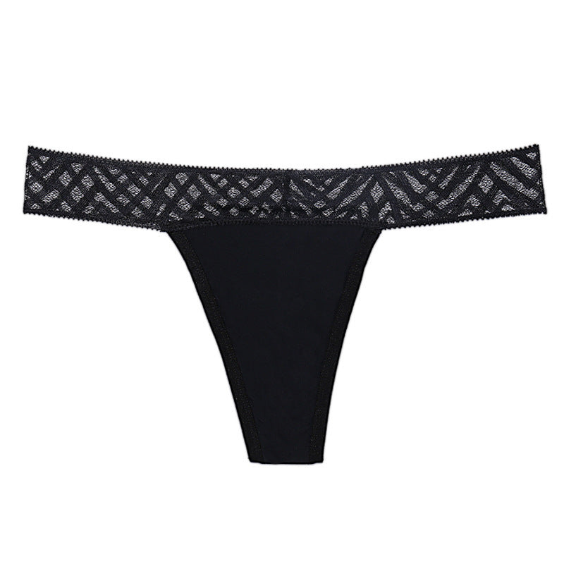 Women Plus Size Cotton Lace Sexy Underpants Seamless Thongs Panties Panty G String Tanga Underwear