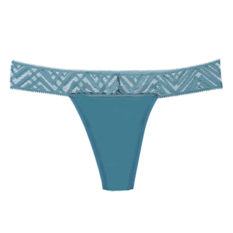 Women Plus Size Cotton Lace Sexy Underpants Seamless Thongs Panties Panty G String Tanga Underwear