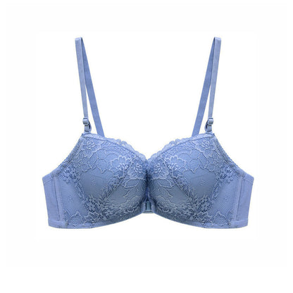 Front Buckle  Push Up Thick Wireless Beauty Bra