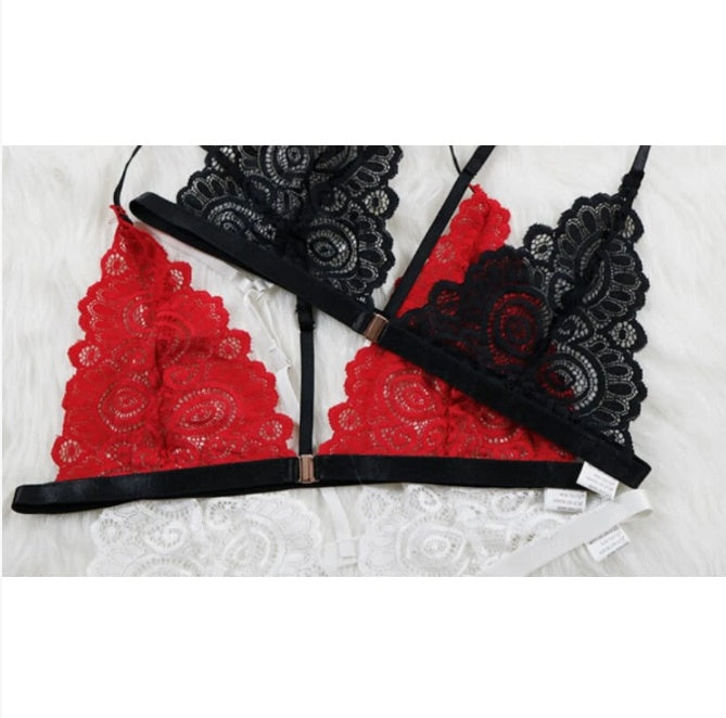 Bra Lace Sexy Set