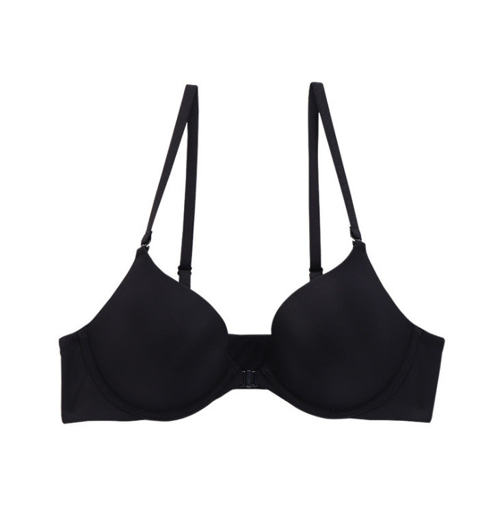 Women's Front Buckle Push Up And Anti-sagging Chest Bra