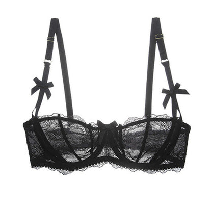 Girls Lace Half Cup Thin Bra