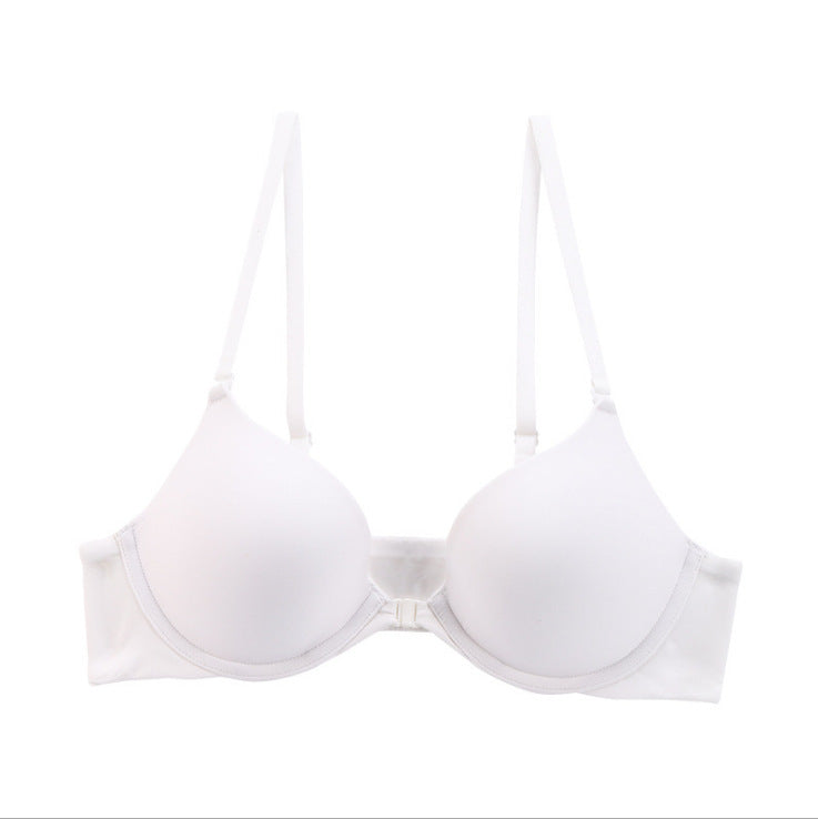 Women's Front Buckle Push Up And Anti-sagging Chest Bra