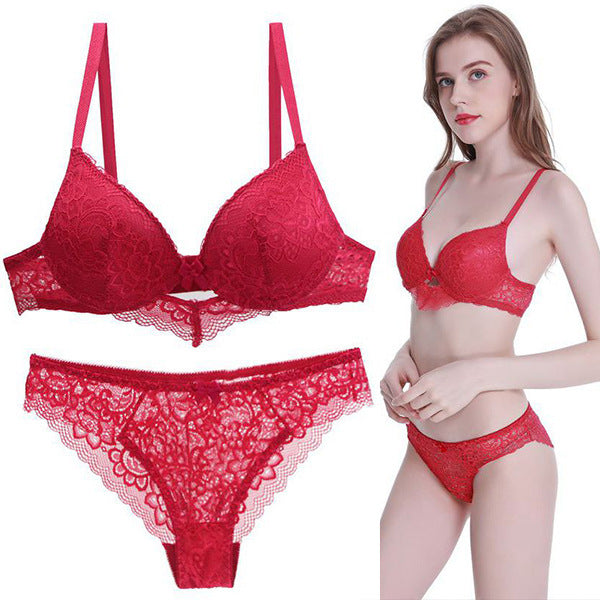 Women's Lace Bra Set