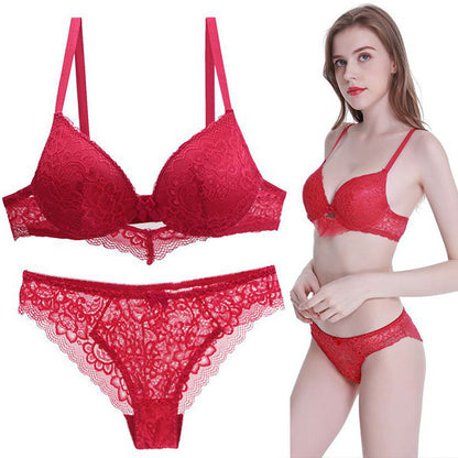 Women's Lace Bra Set